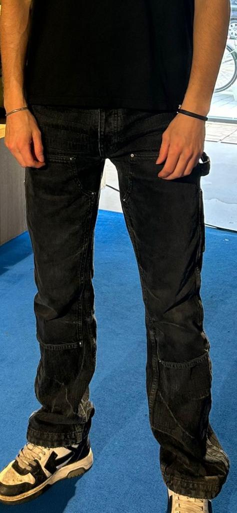 Amiri jeans, Ophalen of Verzenden, Zo goed als nieuw, Zwart