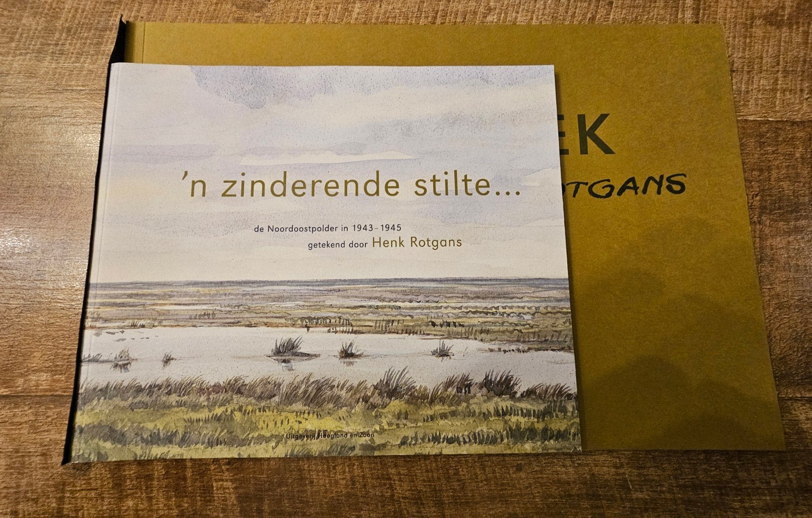 Complete Luxe Kunstmap Henk Rotgans - Noordoostpolder 1943-1, Ophalen of Verzenden, Zo goed als nieuw