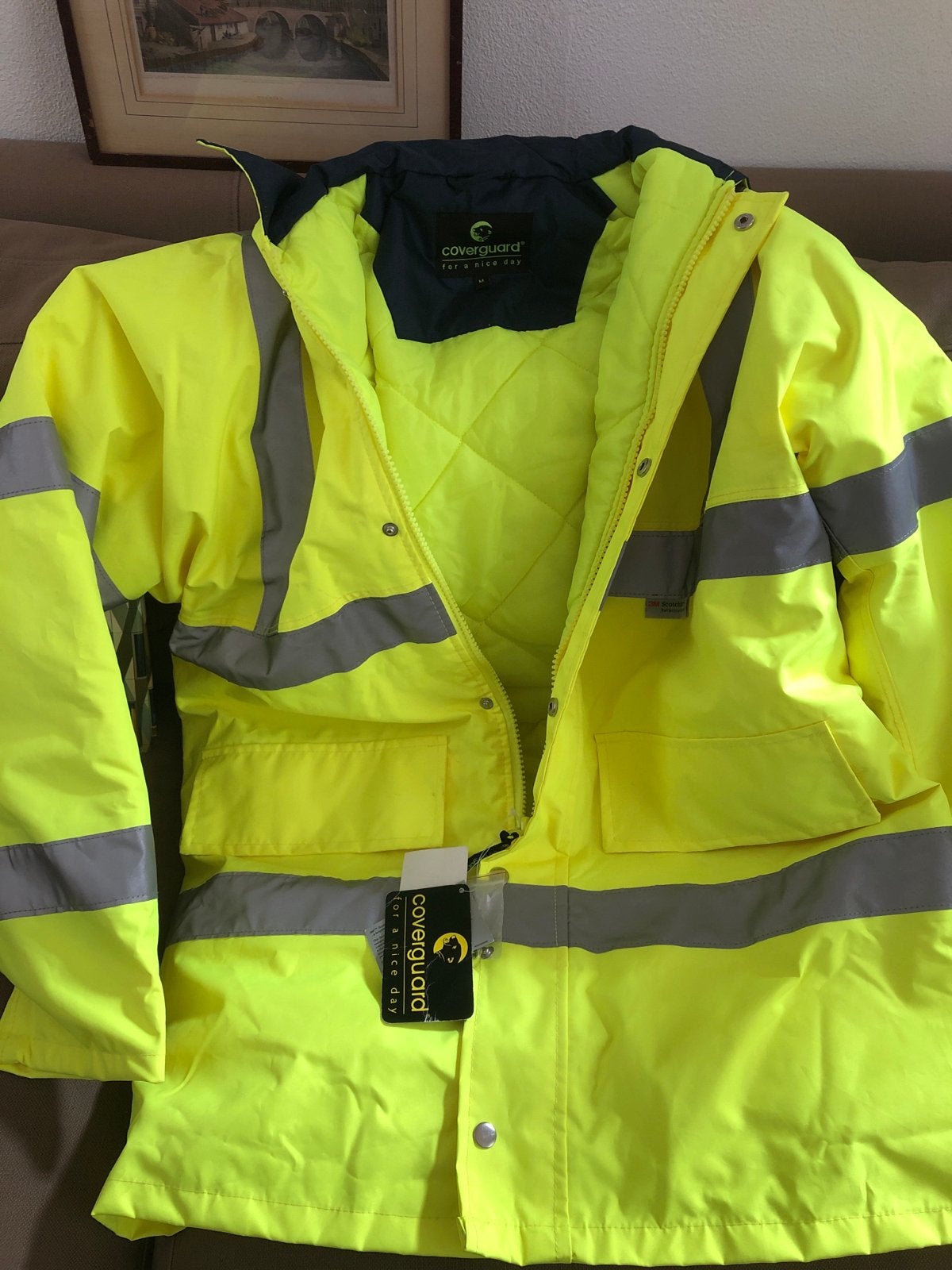 Coverguard High-Visibility Werkjas - Maat M, Ophalen of Verzenden, Nieuw