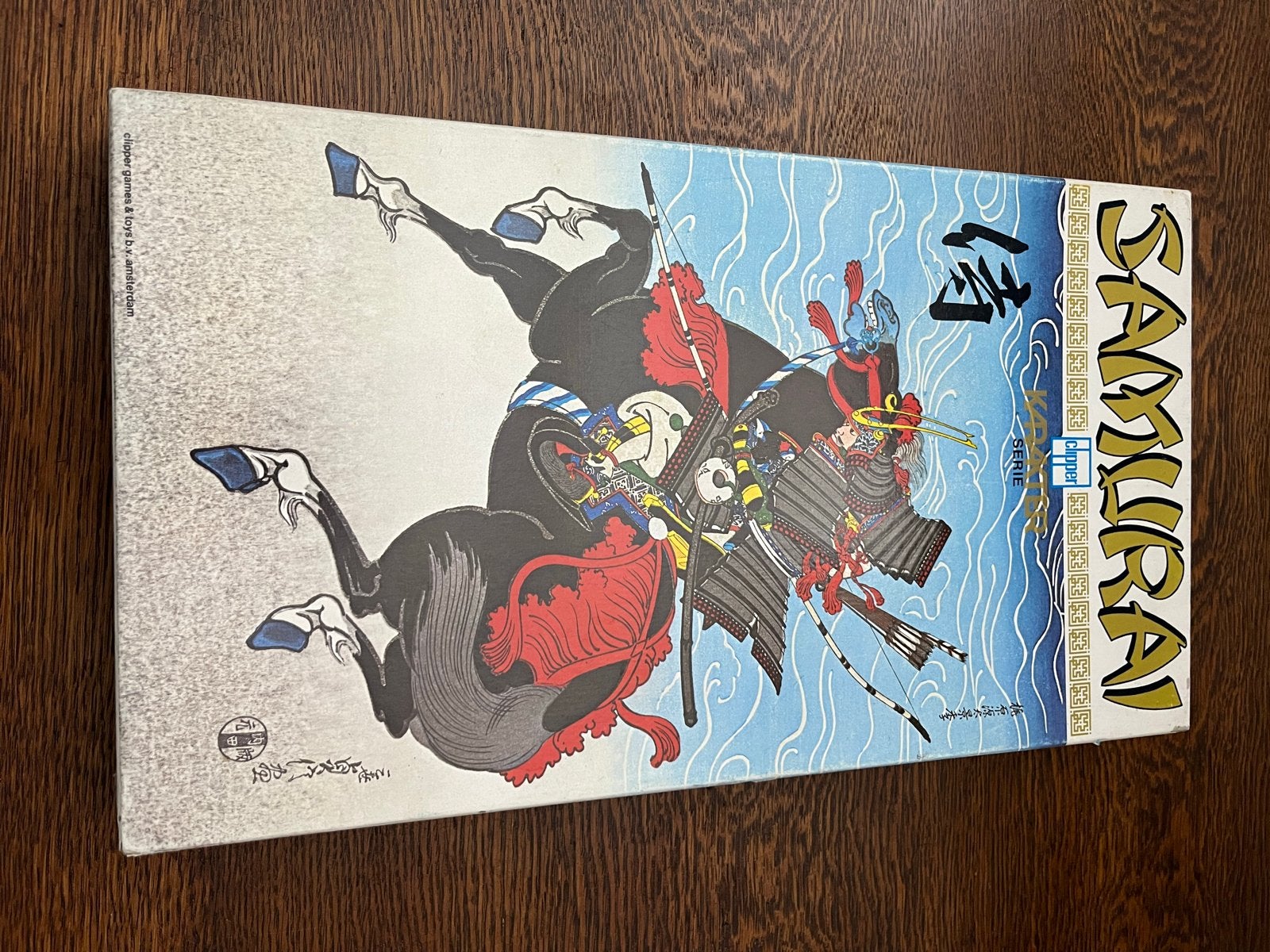 Samurai bordspel - Clipper Games & Toys, Een of twee spelers, Ophalen of Verzenden, Gebruikt