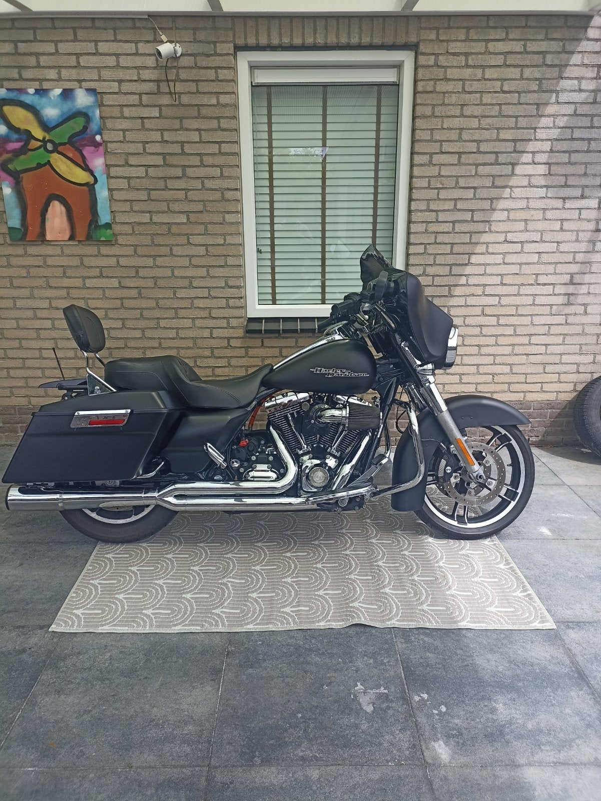 Harley-Davidson street glide 103 ci 2010 Mat Zwart, Motoren, Motoren | Harley-Davidson, 2 cilinders, Motorrijbewijs A, Gebruikt