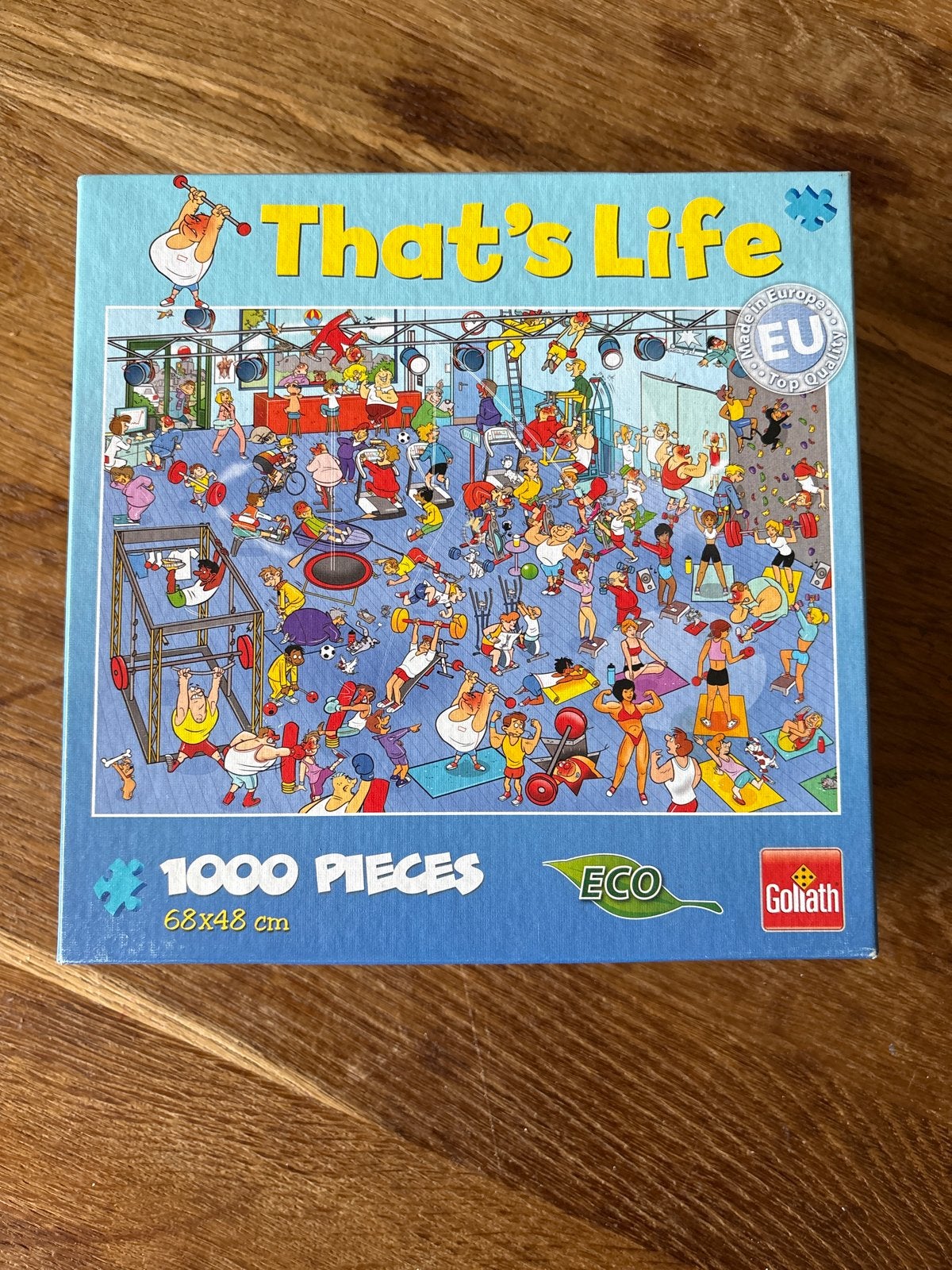 That's Life Goliath Legpuzzel 1000 Stukjes, Ophalen, 500 t/m 1500 stukjes, Zo goed als nieuw, Legpuzzel