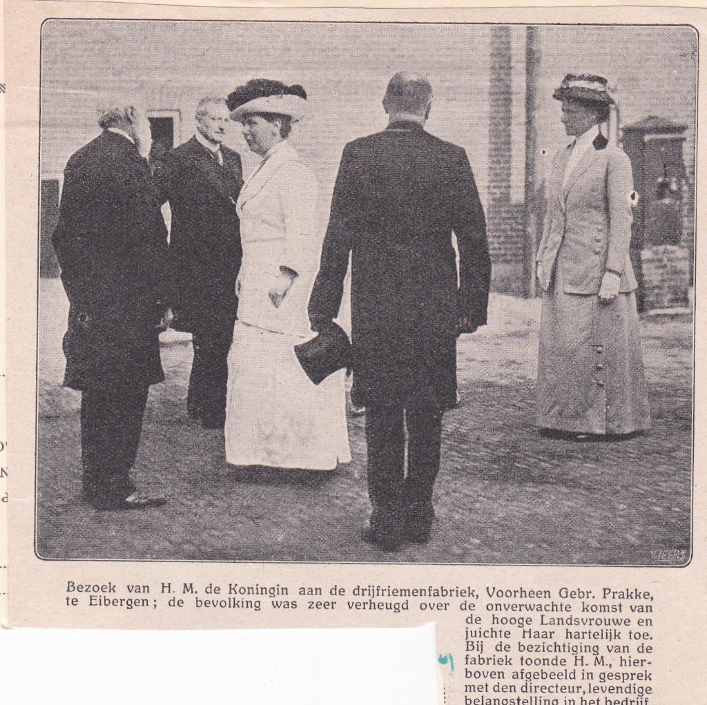 18352 Krantenknipsel 1931 Koningin Wilhelmina In Eibergen, Verzenden, 1920 tot 1940, Ongelopen, Gelderland