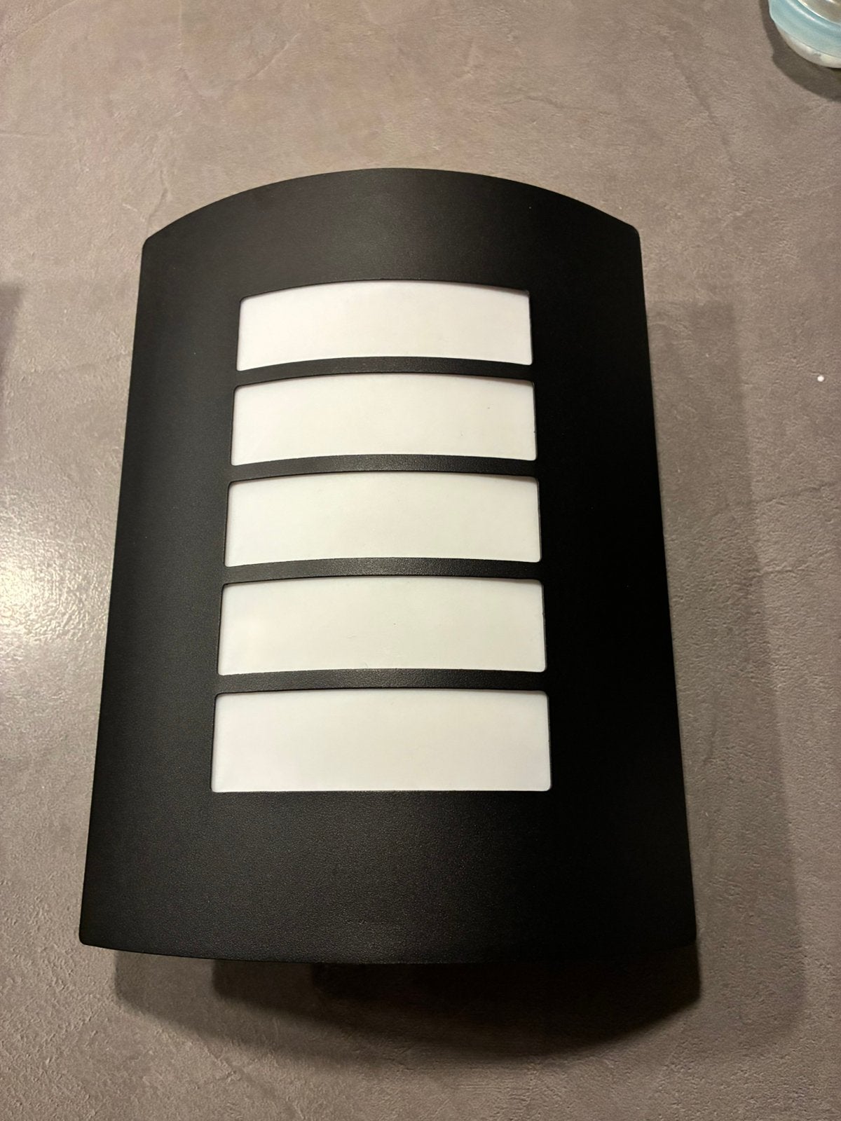 Zwarte buitenlamp Gamma nieuw in doos, Minder dan 50 watt, Wandlamp, Nieuw, Ophalen of Verzenden