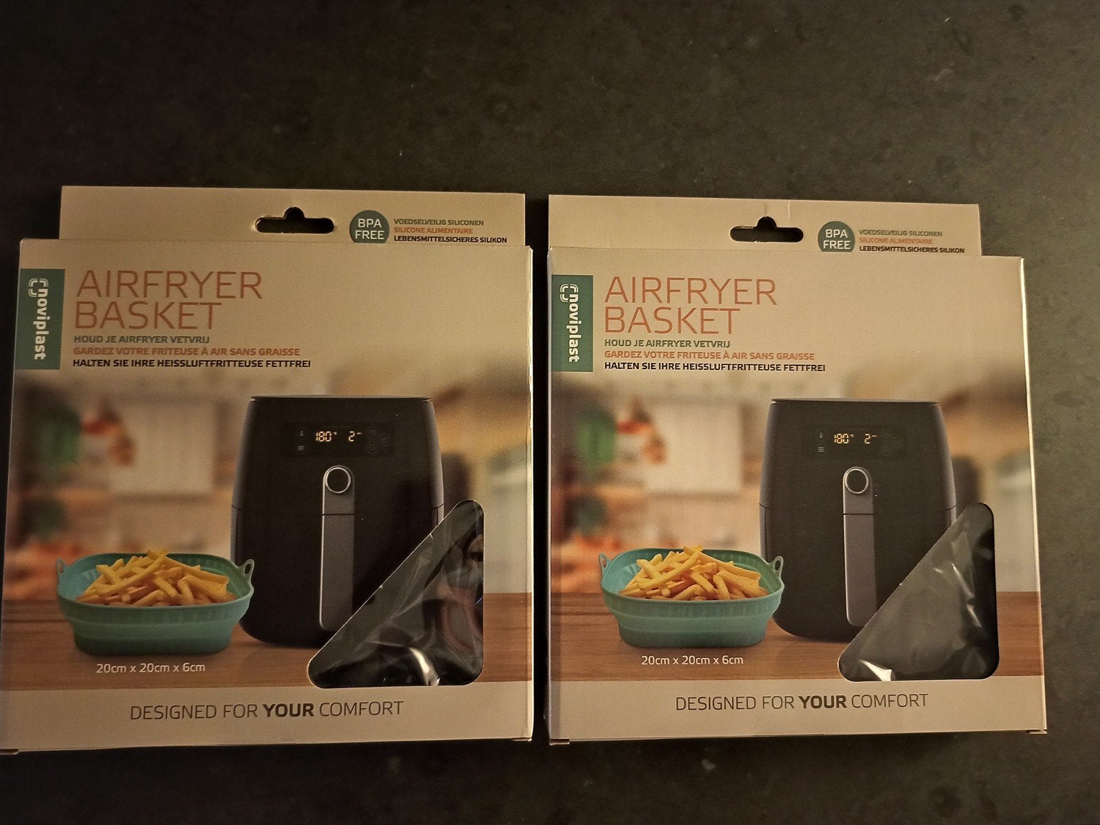 Airfryer basket 2 stuks, nieuw !!!, Ophalen of Verzenden, Nieuw, Airfryer