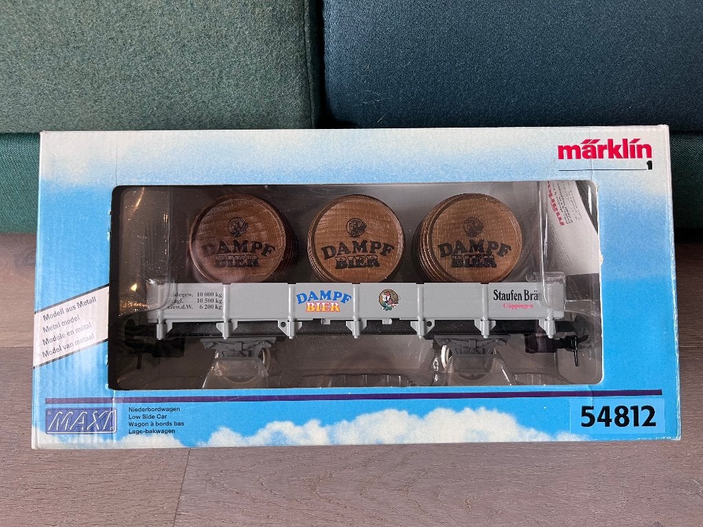Marklin 54812 spoor 1 wagon nieuwstaat, Wisselstroom, Verzenden, Märklin, Nieuw