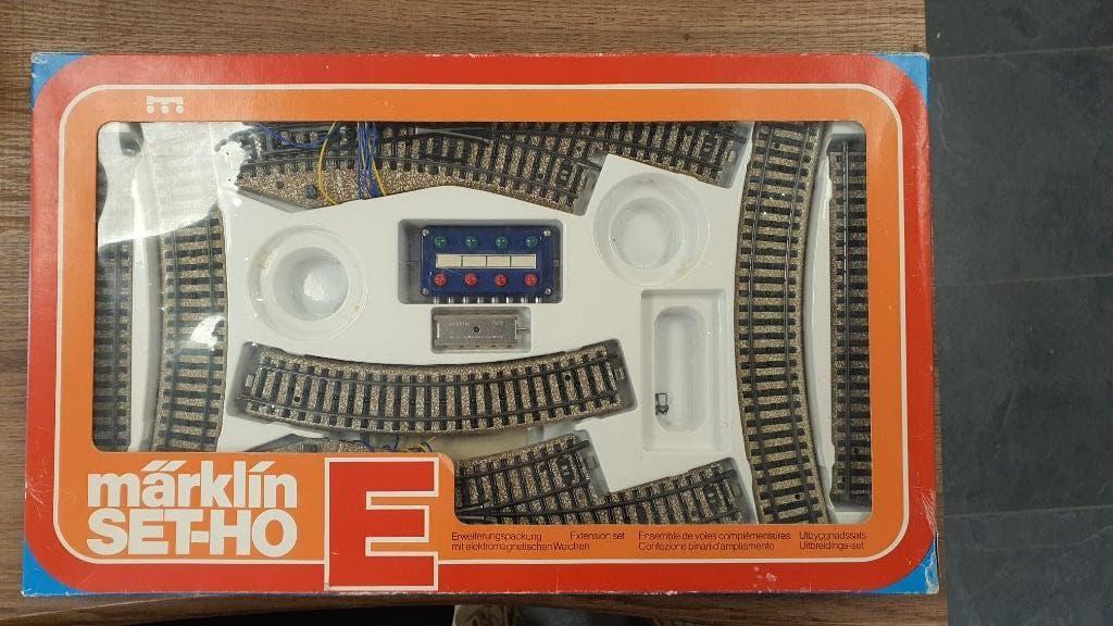 Marklin M railuitbreidingsset E 5191, Hobby en Vrije tijd, Modeltreinen | H0, Wisselstroom, Gebruikt, Rails, Ophalen of Verzenden