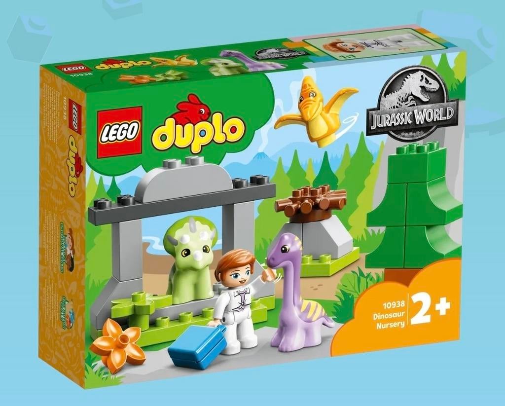 LEGO Duplo Jurassic World Dinosaurus Crèche 10938, Kinderen en Baby's, Speelgoed | Duplo en Lego, Ophalen, Jurassic World, Zo goed als nieuw