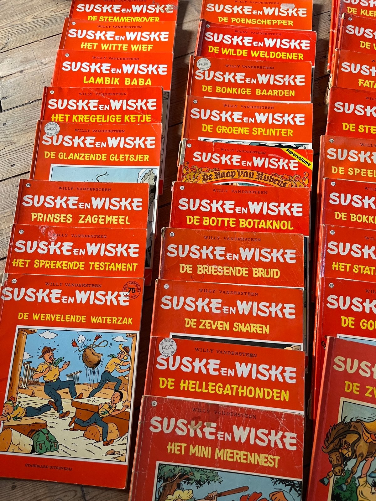 Suske en Wiske, Boeken, Meerdere stripboeken, Ophalen, Gelezen
