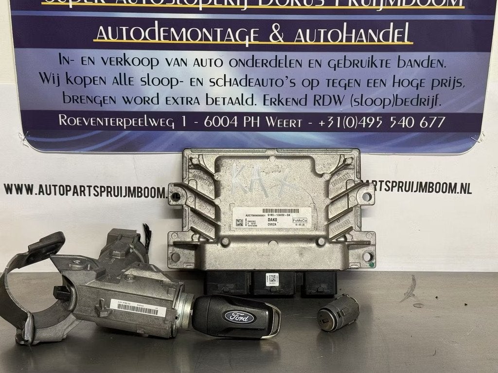 Ford ka+ ecu +contactslot cilinder, Gebruikt, Info@ford.com, Ophalen of Verzenden, Ford