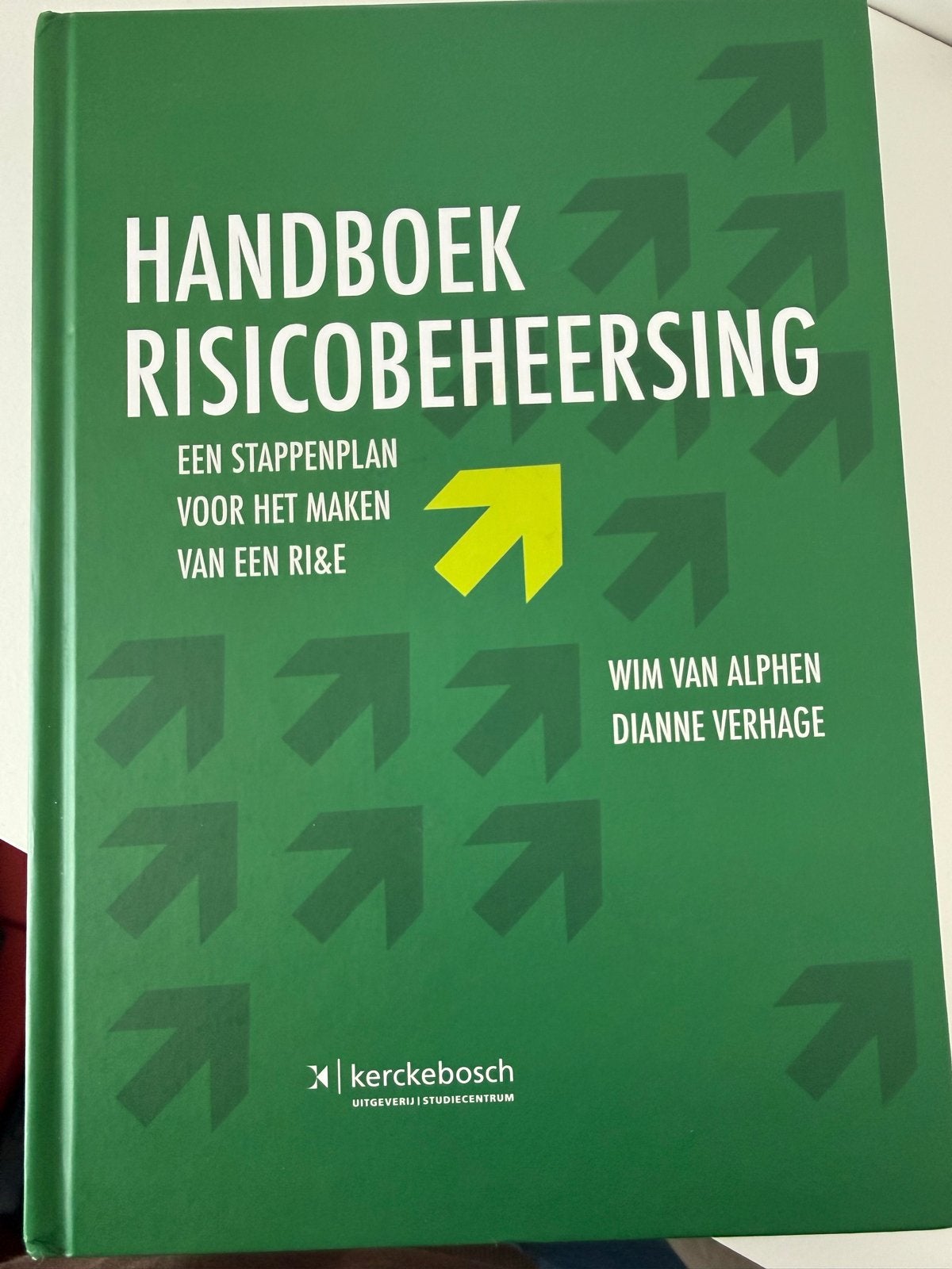 Dianne Verhage - Handboek Risicobeheersing, Boeken, Ophalen of Verzenden, Zo goed als nieuw, Dianne Verhage; Wim van Alphen