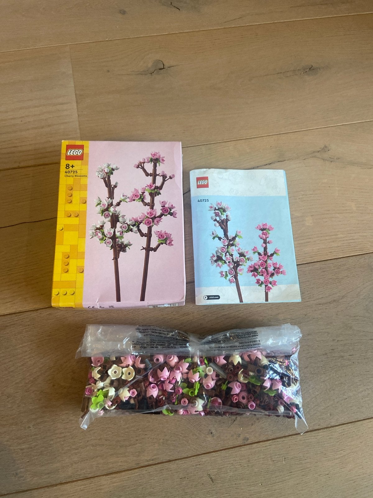 Lego bloemen Bloesem 40725 - Compleet en Super Netjes, Kinderen en Baby's, Overige thema's, Lego, Ophalen of Verzenden, Zo goed als nieuw