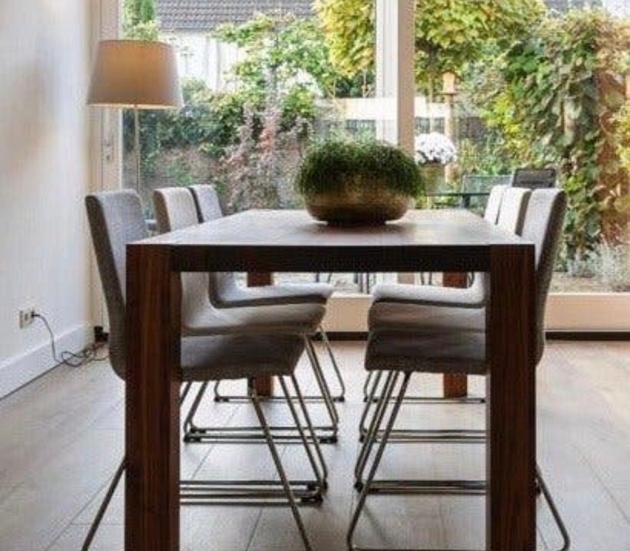 IKEA LILLÅNÄS eetkamerstoelen - Set van 6, Ophalen, Zo goed als nieuw, Vijf, Zes of meer stoelen, Stof