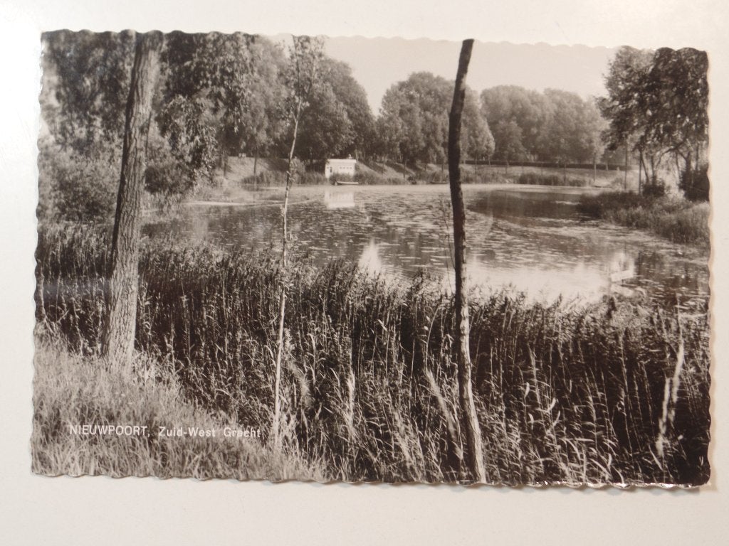 Nieuwpoort gracht, Verzamelen, Verzenden, 1960 tot 1980, Gelopen, Zuid-Holland