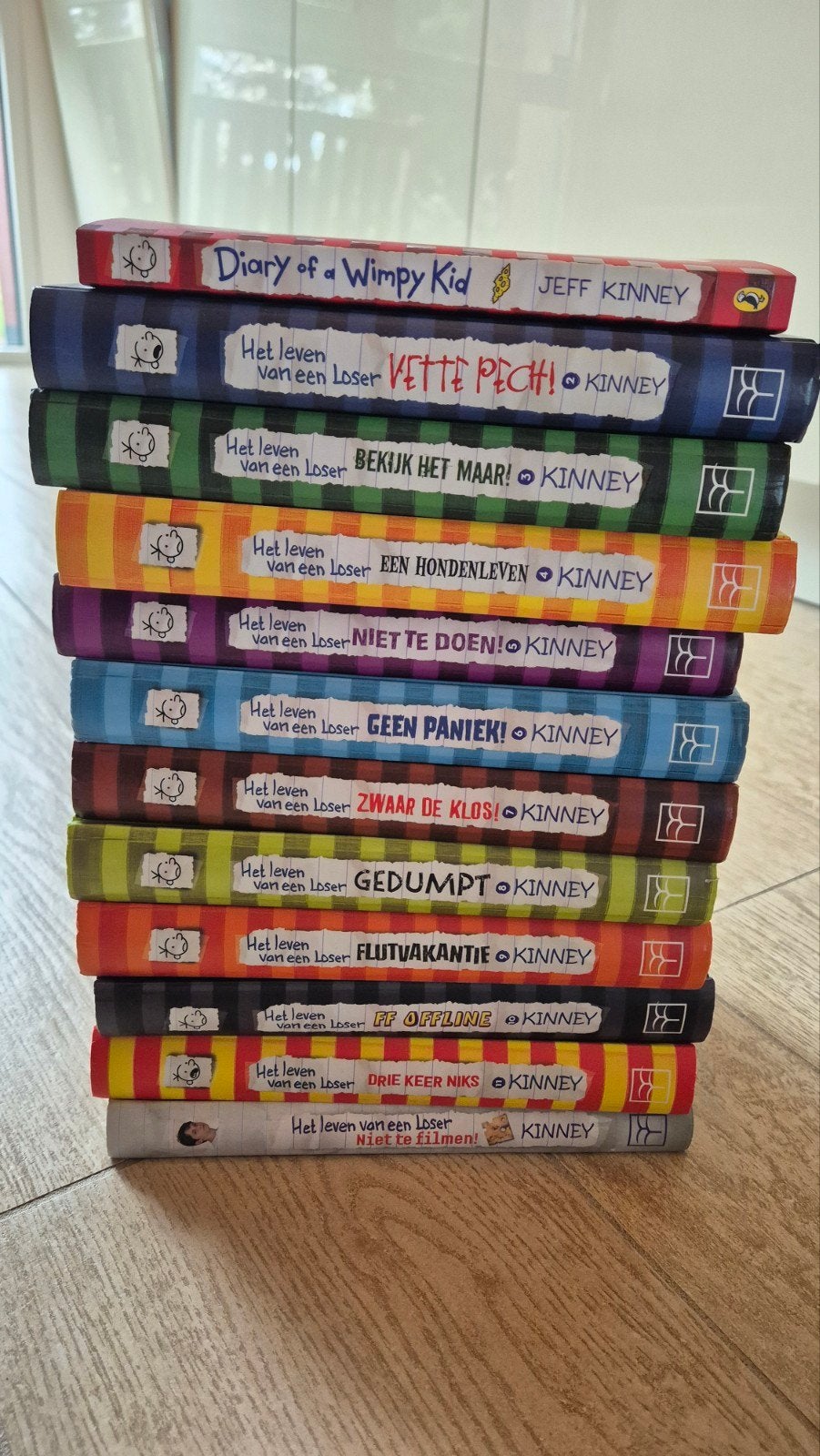 Boekenreeks 'Het leven van een loser' (12 stuks), Ophalen of Verzenden, Zo goed als nieuw, Jeff Kinney