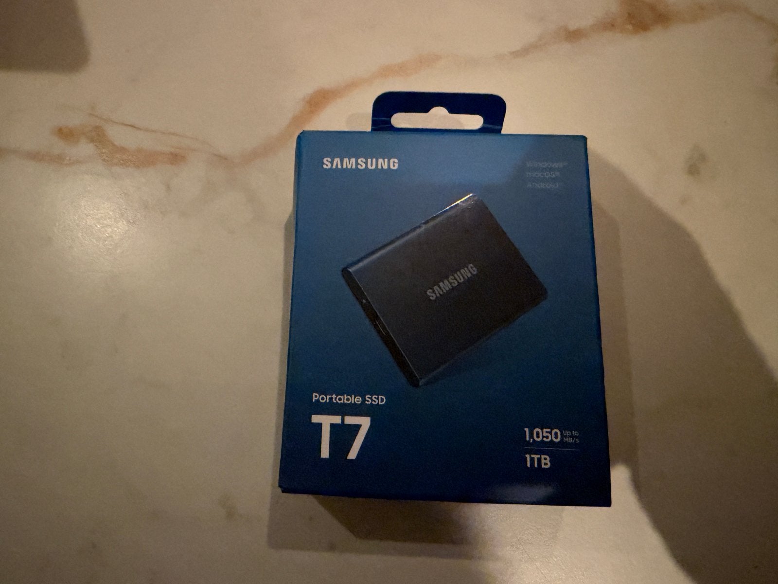 Samsung T7 Externe SSD 1TB, Ophalen, Gebruikt, SSD, Samsung