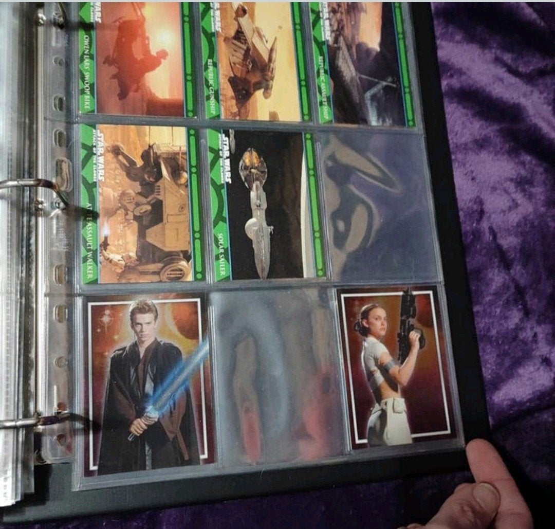 Topps Attack of the Clones Series 1& The Saga Continues set, Ophalen of Verzenden, Zo goed als nieuw, Overige typen