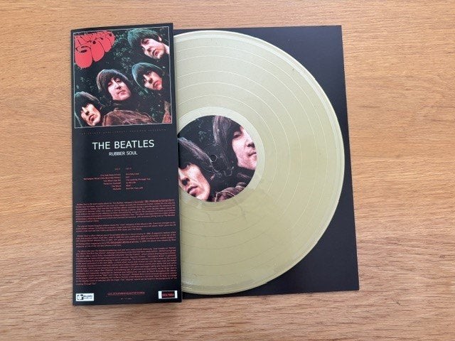 The Beatles Rubber Soul Vinyl LP - Gold vinyl, LP, Ophalen of Verzenden, Zo goed als nieuw, 12 inch