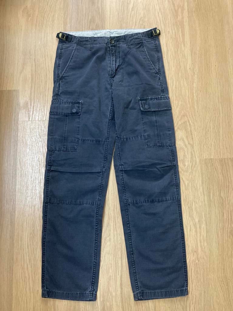 Carhartt Aviaion pant - W26 - L32 - Grey - Cargo - Jeans, Carhartt, Overige maten, Ophalen of Verzenden, Zo goed als nieuw