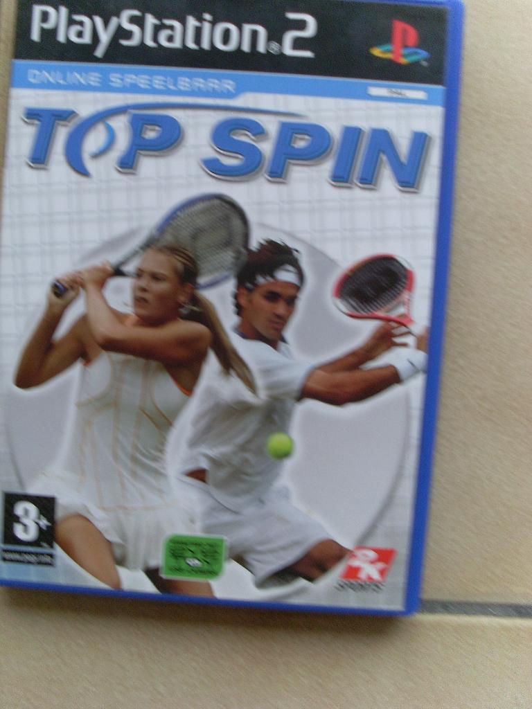 Video game Topspin Playstation 2, Avontuur en Actie, 1 speler, Ophalen of Verzenden, Zo goed als nieuw