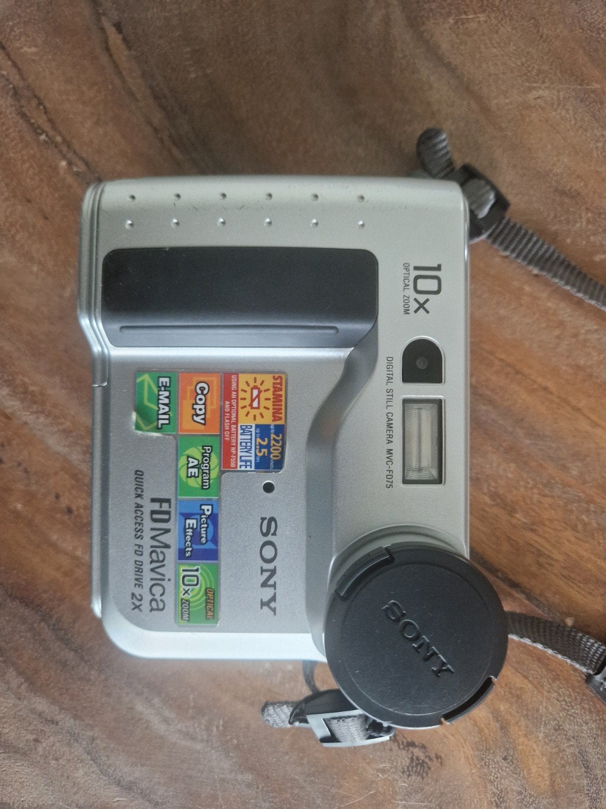 Retro Sony FD Mavica 75 digitale camera, Audio, Tv en Foto, Gebruikt, Ophalen of Verzenden, Compactcamera, Sony