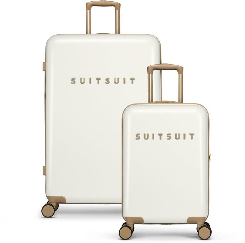 ✅ SUITSUIT Fusion White Swan Duo Set (55/76 cm) - NIEUW, Hard kunststof, 45 tot 55 cm, Nieuw, Ophalen of Verzenden