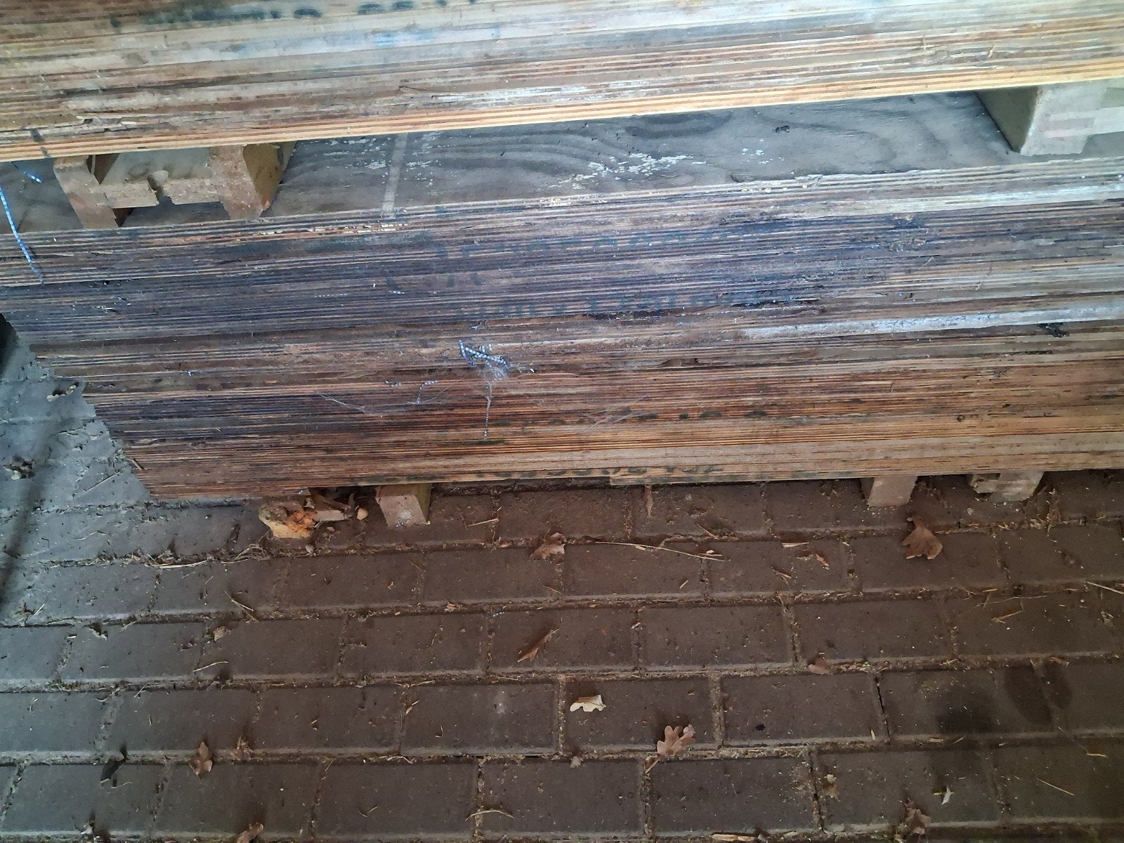 underlayment platen, Ophalen, 250 cm of meer, Palen