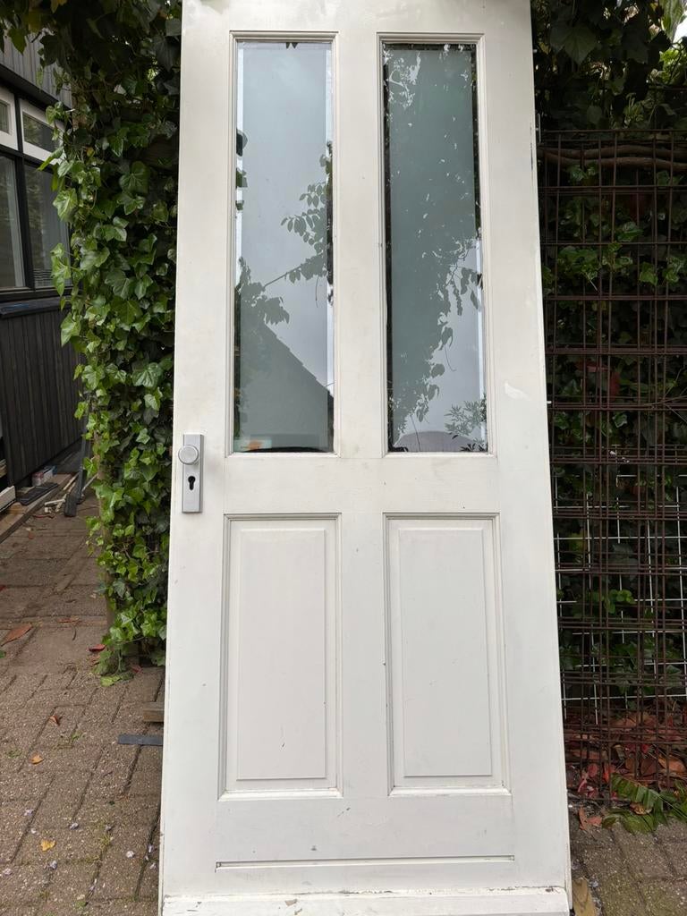 Buitendeur, Ophalen, Gebruikt, 80 tot 100 cm, Buitendeur