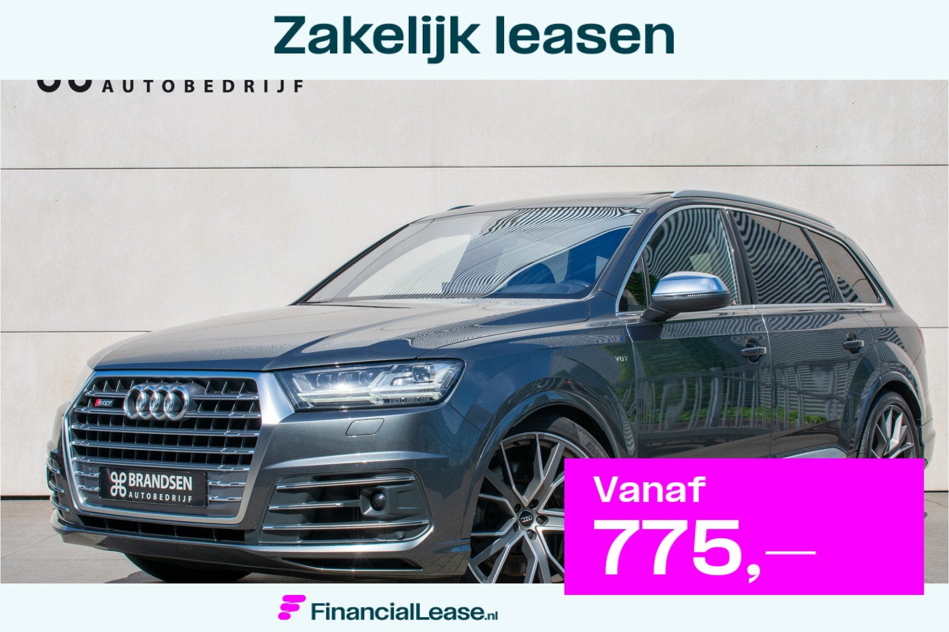 Audi SQ7 4.0 TDI SQ7 quattro Pro Line + Pano-ACC-Sportstoele, SQ7, Gebruikt, Leder, Bedrijf