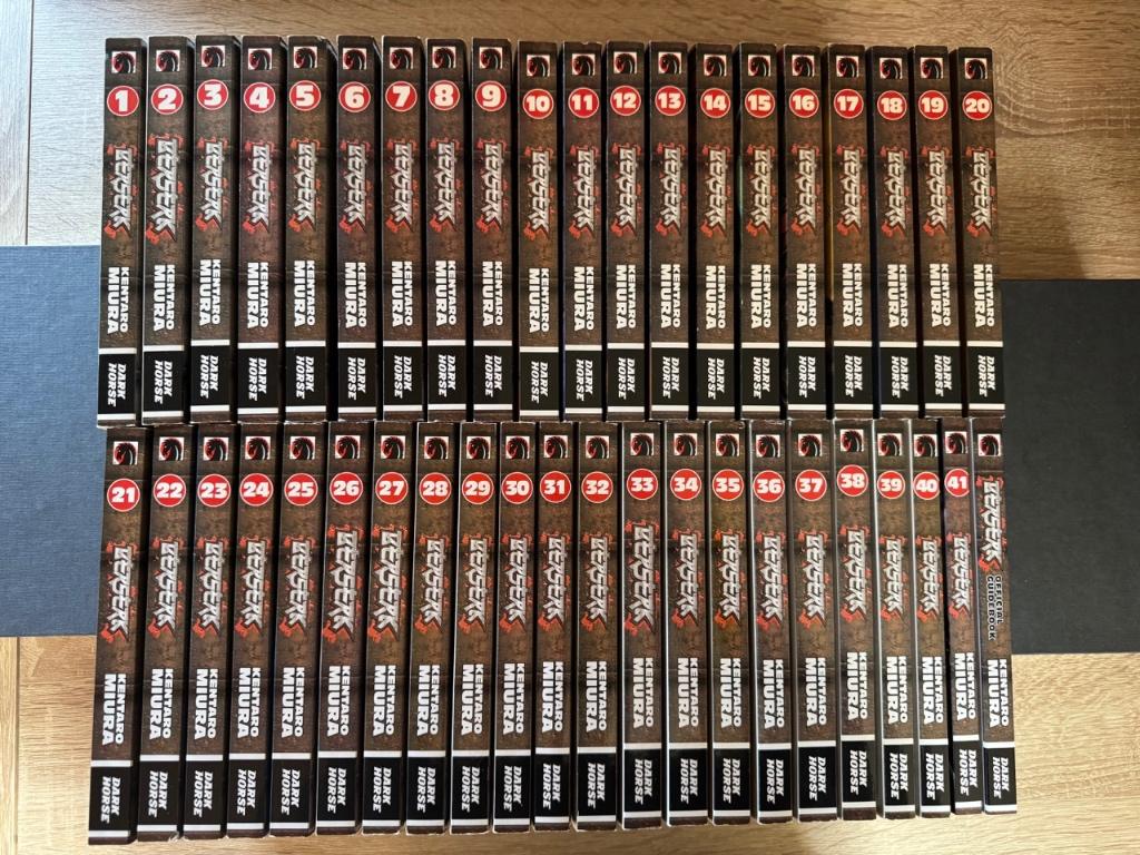 Berserk manga compleet, Boeken, Complete serie of reeks, Verzenden, Gelezen, Japan (Manga)
