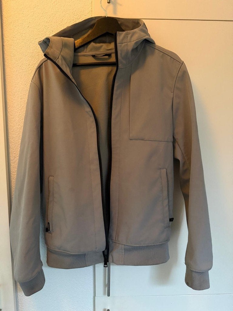Airforce Softshell Jas Grijs | Maat 14 (164) | Origineel, Kinderen en Baby's, Gebruikt, Ophalen of Verzenden, Airforce, Jongen