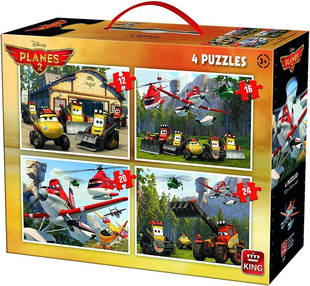 Disney Planes Fire and Rescue Puzzle 4-In-1 (nieuw!), Ophalen of Verzenden, Meer dan 50 stukjes, Nieuw, 2 tot 4 jaar