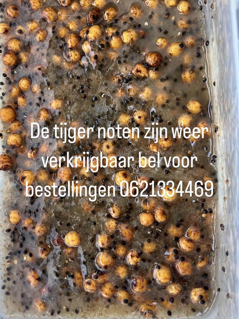 Tijger noten karper vissen, Watersport en Boten, Hengelsport | Karpervissen, Overige typen, Ophalen of Verzenden
