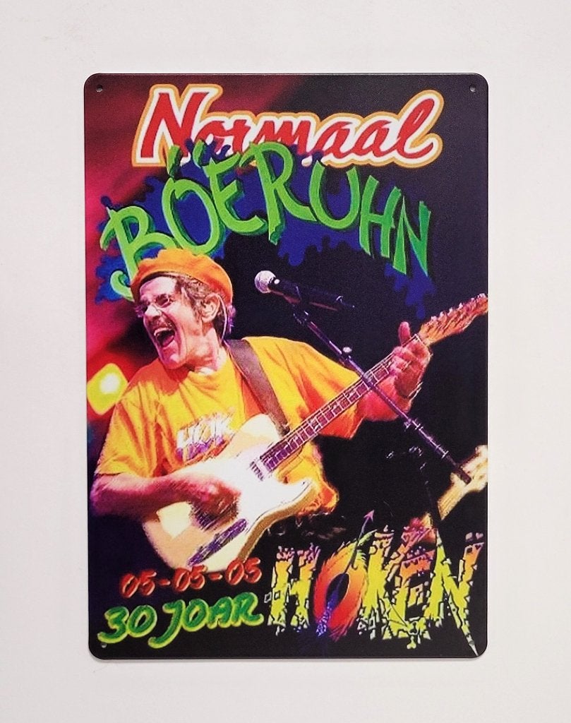 Normaal 30 Jaar Hoken reclamebord van metaal wandbord deco, Info@deconoord.nl, Deco Noord, Nieuw, Ophalen of Verzenden