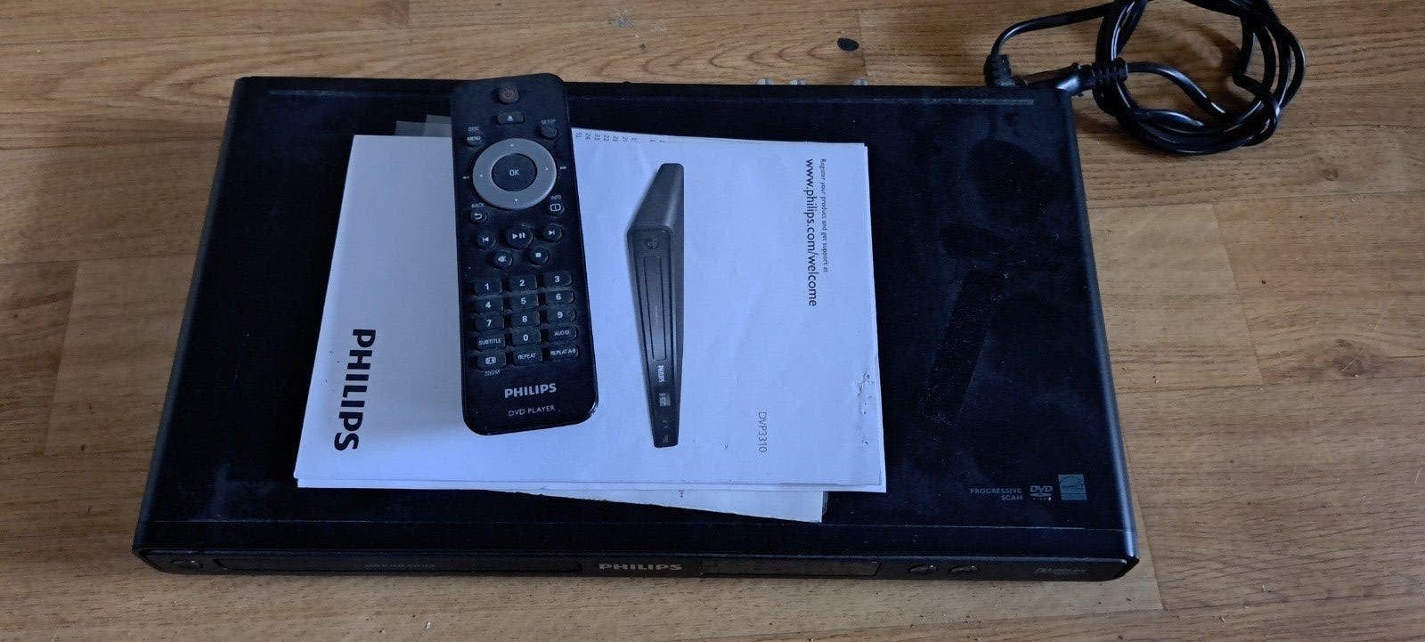 Philips DVP3310 DVD-speler met afstandsbediening, Philips, Gebruikt, Info@philips.com, Philips Consumer Electronics B.V.