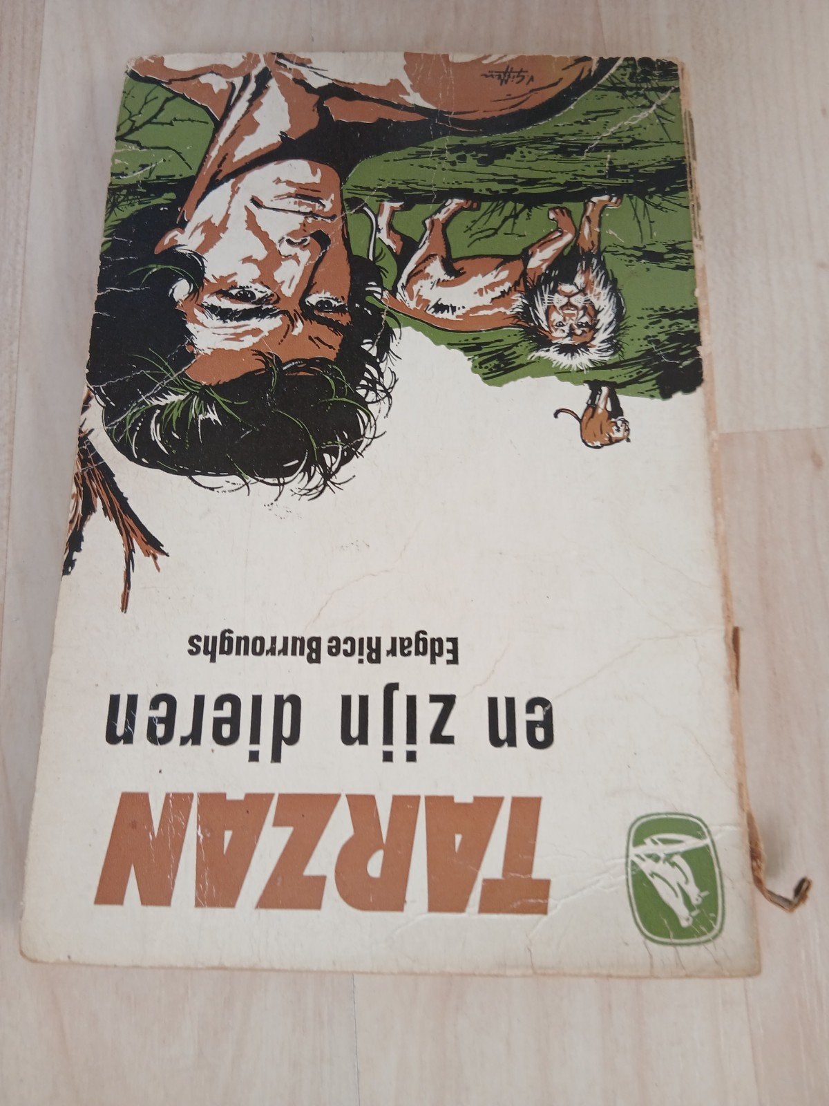 Oud boekje: Tarzan en zijn dieren - Edgar Rice Burroughs, Ophalen of Verzenden