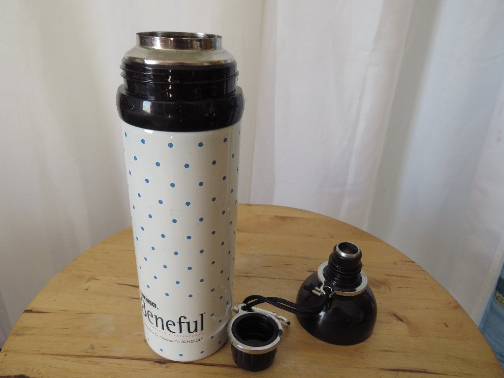 rvs honden  reis water drink fles, Ophalen of Verzenden, Gebruikt, Voer-/drinkbak