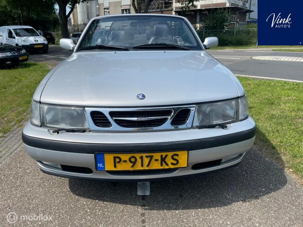 Saab 9-3 Cabrio 2.0t Senses Edition | Turbo | IN TOP STAAT |, Auto's, Voorwielaandrijving, Gebruikt, Zwart, 4 cilinders