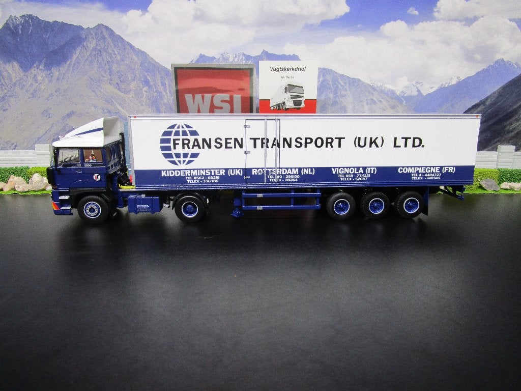 Wsi 01-4501 Daf 2800 , Fransen Transport UK LTD, Hobby en Vrije tijd, Modelauto's | 1:50, Ophalen, Nieuw, Bus of Vrachtwagen, Wsi
