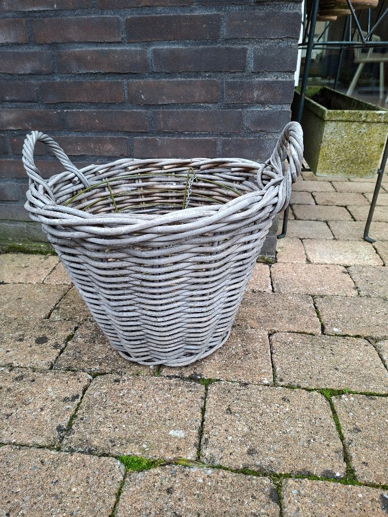 rieten mand voor plant of kerstboom, Ophalen, Overige materialen, Gebruikt, Minder dan 30 cm