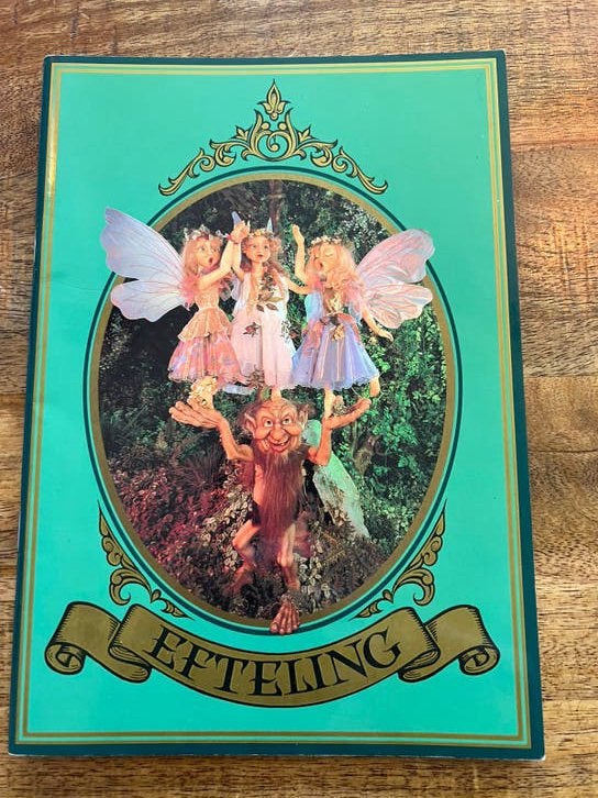 Jaarboekje Efteling met plattegrond, Verzamelen, Ophalen of Verzenden, Gebruikt, Overige typen