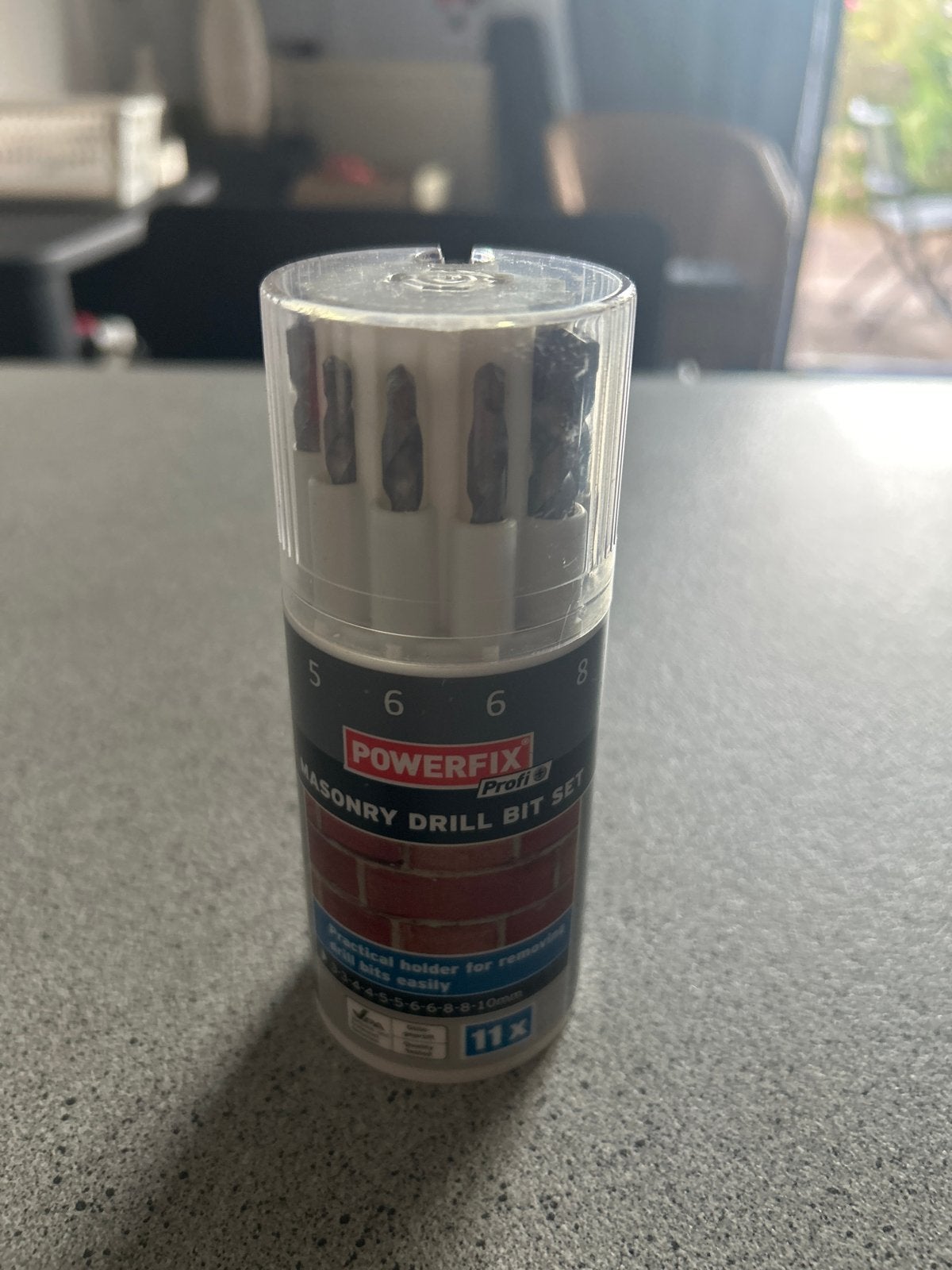 Nieuwe Powerfix Profi+ Steenboorset - 11-delig, Doe-het-zelf en Verbouw, Gereedschap | Handgereedschap, Ophalen of Verzenden, Nieuw