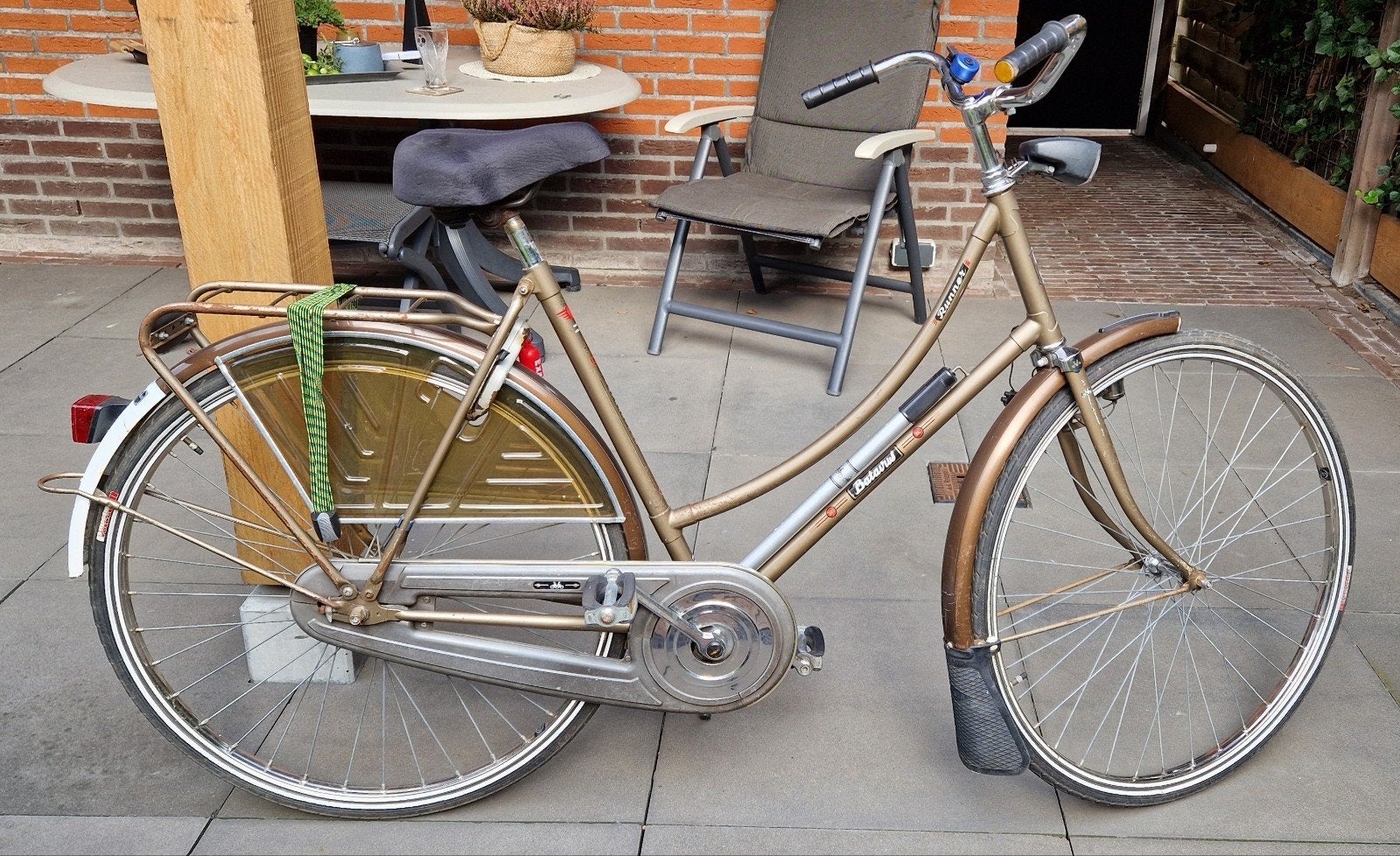 Batavus damesfiets stationsfiets 28 inch rijdt prima, Ophalen, Terugtraprem, Gebruikt, Batavus