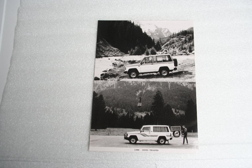 Persfoto Isuzu Trooper (1988) (2), Ophalen of Verzenden, Nieuw, Overige merken