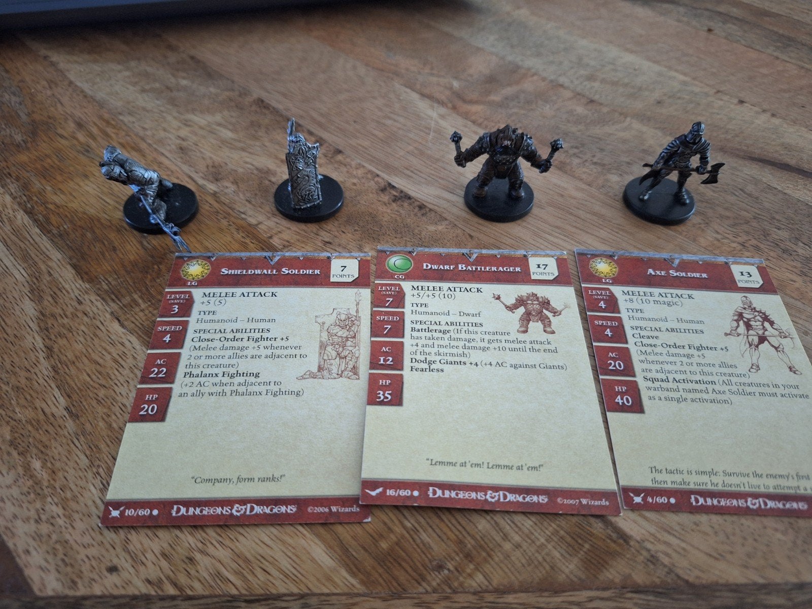 Dungeons & Dragons Miniaturen met kaarten, Ophalen of Verzenden, Gebruikt