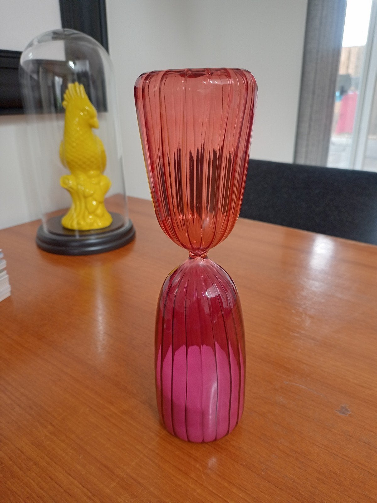 zandloper te koop, Ophalen, Zo goed als nieuw, Meerkleurig, Glas
