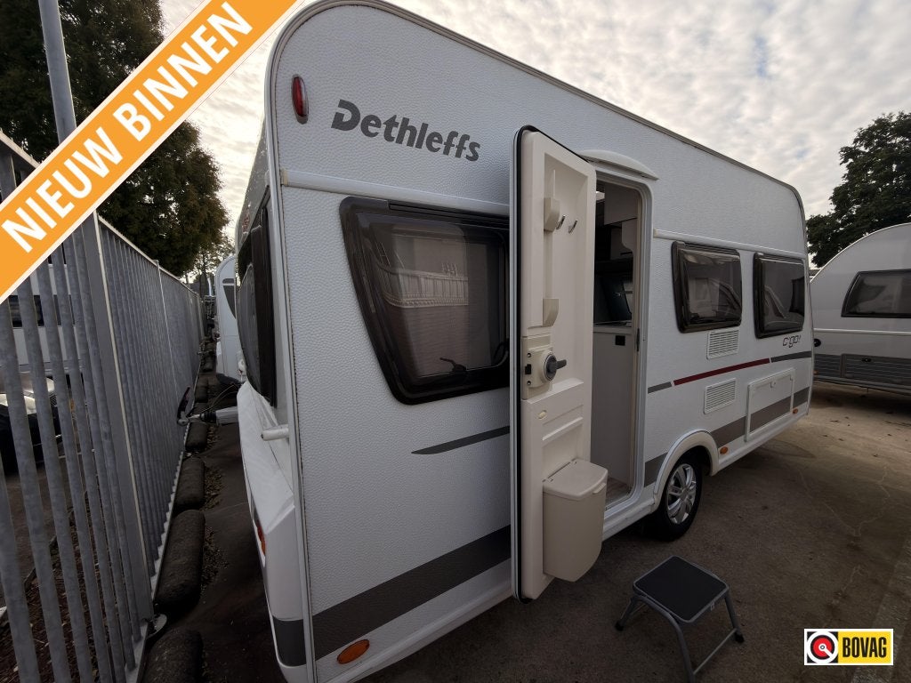 Dethleffs C'Go 415 QL Reservewiel lichtgewicht 1350 max, Serviceluik, Standaardzit, Bedrijf, 750 - 1000 kg