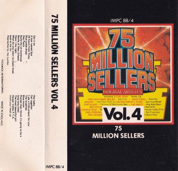 75 MILLION SELLERS VOL.4 (MC), Ophalen of Verzenden, Zo goed als nieuw, Origineel, 1 bandje
