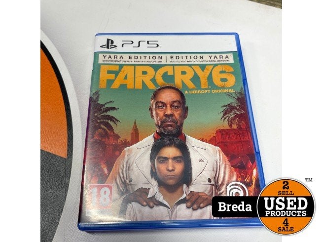 PS5 - Farcry 6, Playstation, Zo goed als nieuw, Support@playstation.com, 2207 Bridgepointe Parkway
San Mateo, CA 94404
United States
