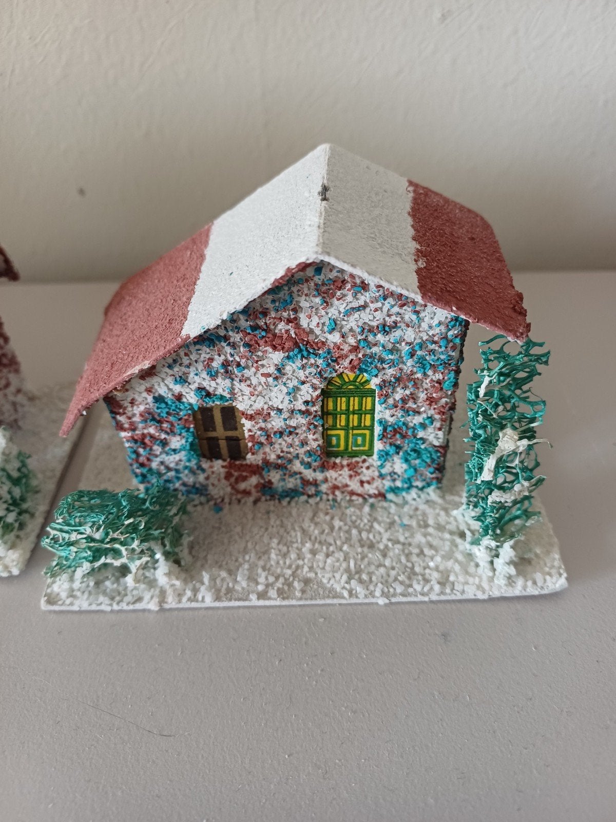 Oud Putz kerst huisje Japan, Ophalen of Verzenden